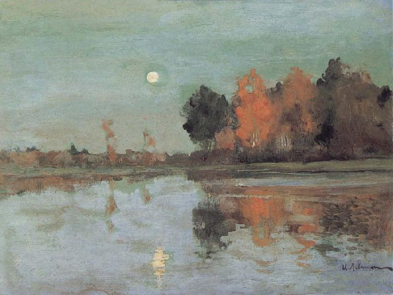 Levitan, Isaak Dam ring moon